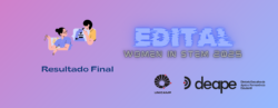 Resultado Final Edital Unicamp Qualcomm Women in STEM 2025