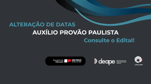 alteração de datas